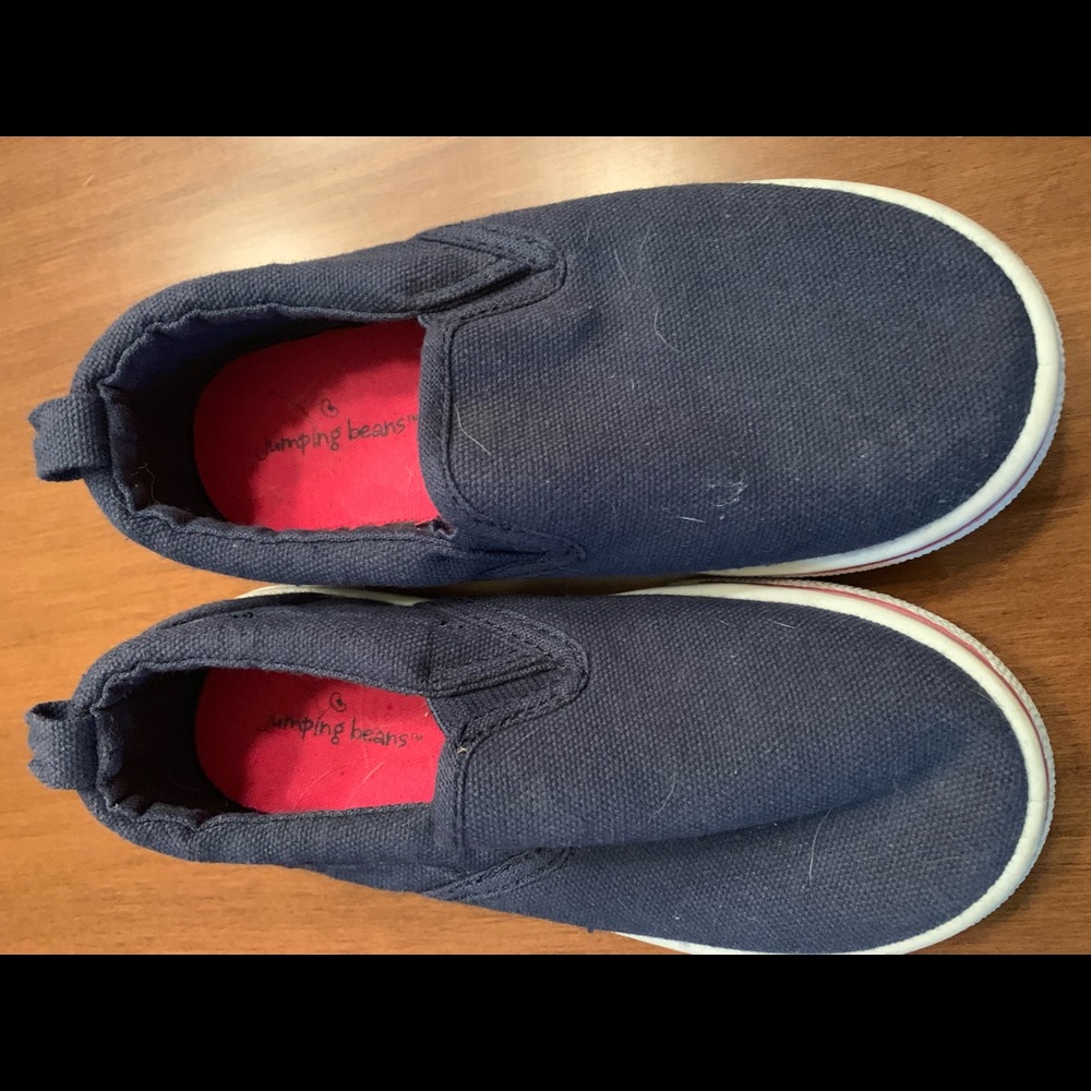 Navy toddler shoes 10